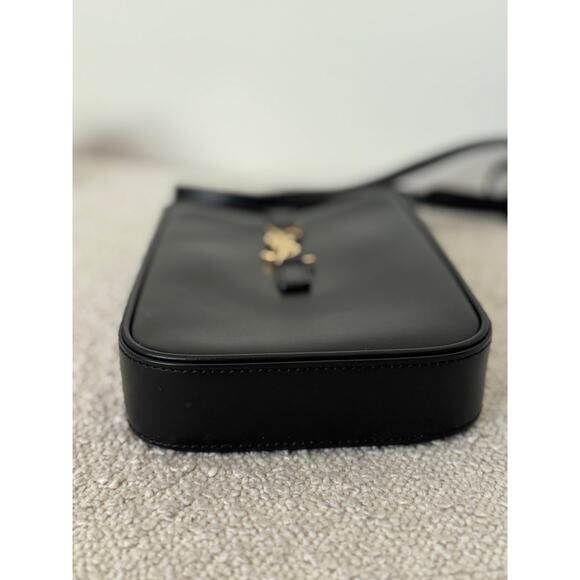 Saint Laurent Le 5 À 7 Mini Vertical Bucket Bag Black Smooth Leather NWT - Picture 9 of 11